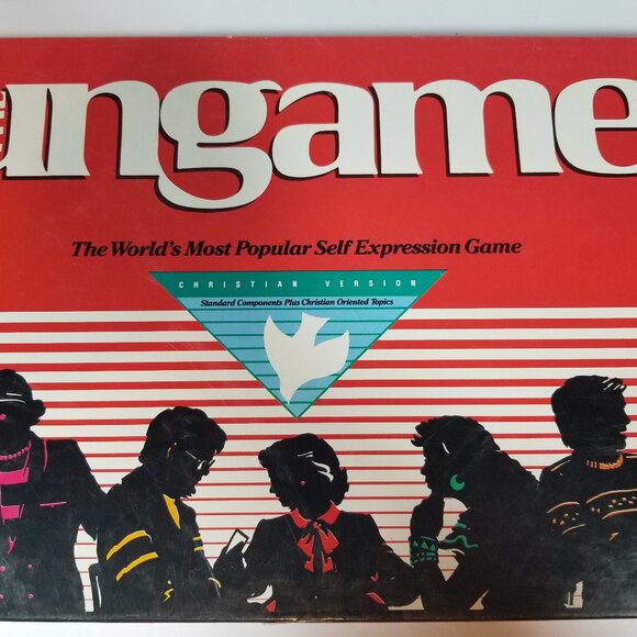 Vintage THE UNGAME The Christian Version 1984 Family Board Game 2-6 Players - Picture 2 of 12